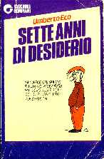 copertina di Sette anni di desiderio