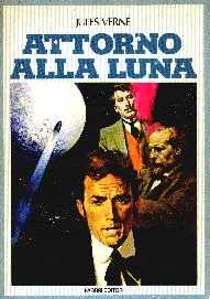 copertina di Attorno alla luna