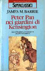 copertina di Peter Pan nei giardini di Kensington