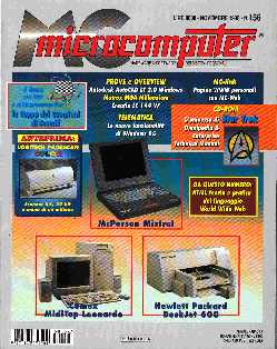 copertina di MCMicrocomputer 156