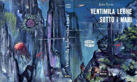 copertina di Ventimila leghe sotto i mari