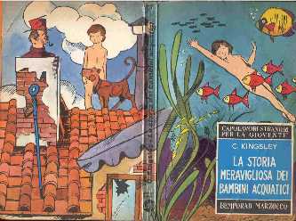 copertina di La storia meravigliosa dei bambini acquatici