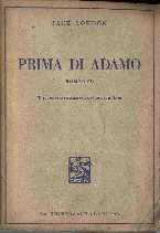 copertina di Prima di Adamo