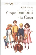 copertina di Cinque bambini e la Cosa