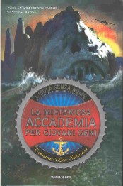 copertina di L'isola senza nome. La misteriosa accademia per giovani geni