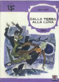 copertina di Dalla Terra alla Luna