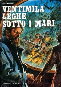copertina di Ventimila leghe sotto i mari
