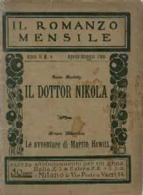 copertina di Il dottor Nikola