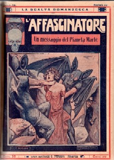 copertina di Un messaggio del pianeta Marte