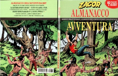 copertina di Almanacco dell'avventura 2007