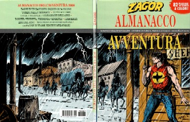 copertina di Almanacco dell'avventura 2008