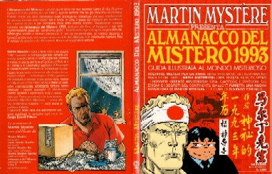 copertina di Martin Mystère presenta Almanacco del mistero 1993