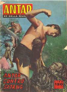copertina di Antar contro Satang