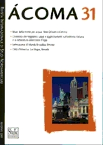 copertina di Ácoma, rivista internazionale di studi nordamericani 31