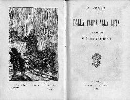 copertina di Dalla terra alla luna