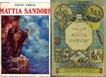 copertina di Mattia Sandorf