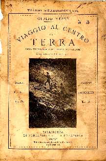 copertina di Viaggio al centro della Terra