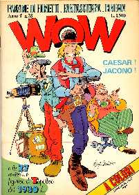 copertina di WOW Fanzine di Fumetti, Fantascienza, Cinema a. 4º, n. 28