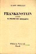 copertina di Frankenstein ovvero il Prometeo Moderno
