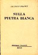 copertina di Sulla pietra bianca