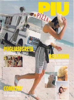 copertina di un volume della collana Più (all. alla Gazzetta del Mezzogiorno)