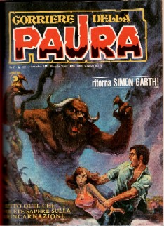 copertina di Corriere della Paura presenta