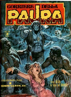 copertina di Corriere della Paura presenta