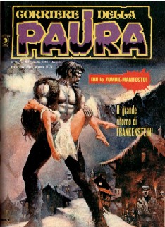 copertina di Corriere della Paura presenta
