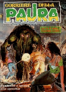 copertina di Corriere della Paura presenta