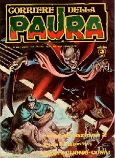 copertina di Corriere della Paura presenta